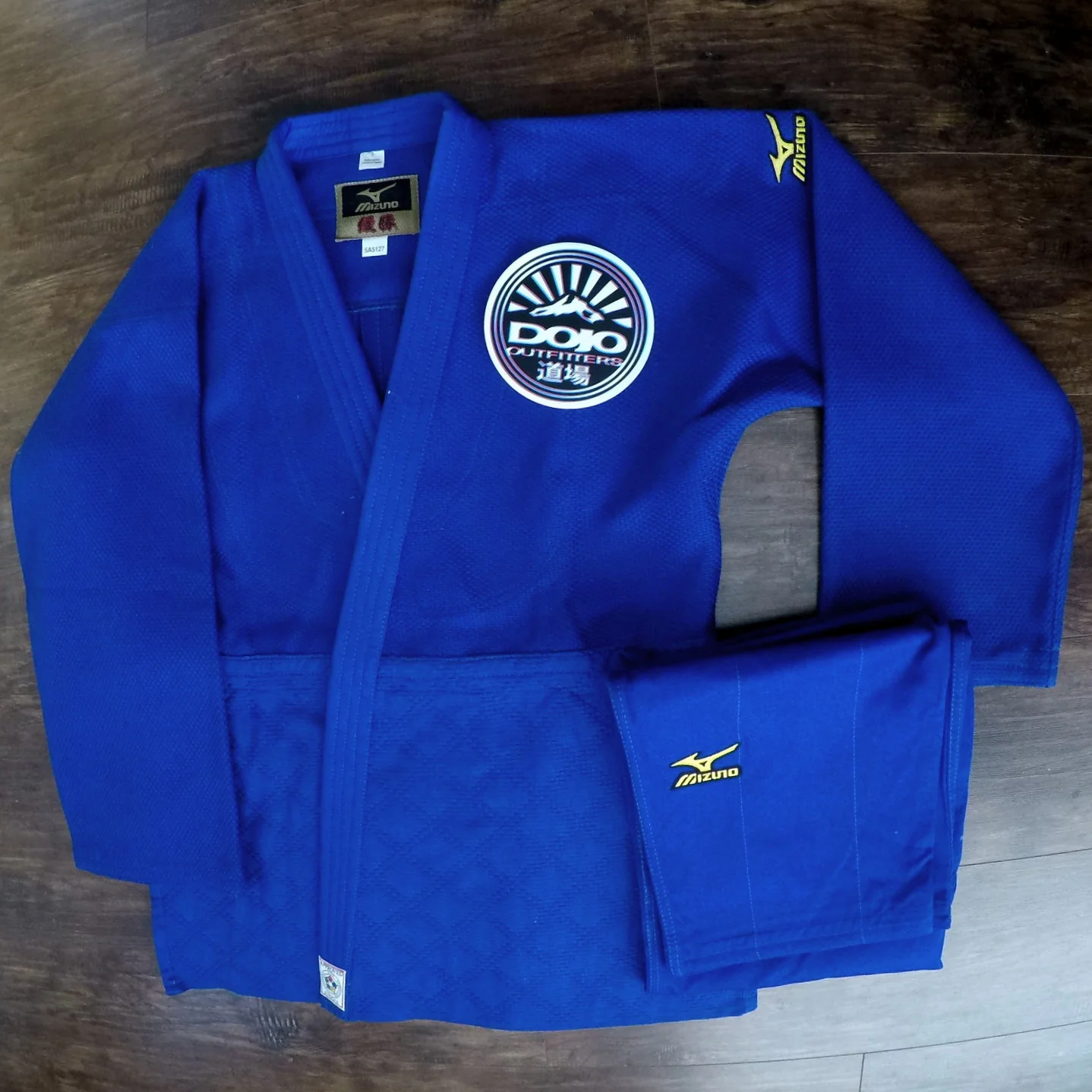 Mizuno IJF Approved Yusho Blue Dojo Outfitters